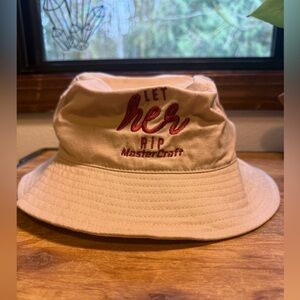Mastercraft Let Her Rip Beige Bucket Hat